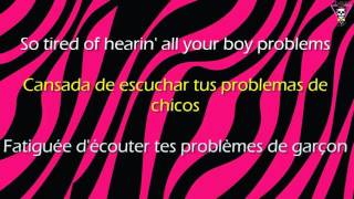 Boy Problems- Carly Rae Jepsen (English) (Español) (Français)