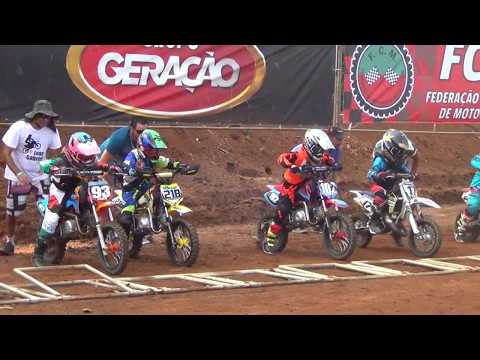 Abertura do Campeonato Catarinense de Velocross 2019 Categoria Minimotos