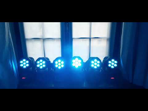 Teste mobili wash 7x10W RGBW