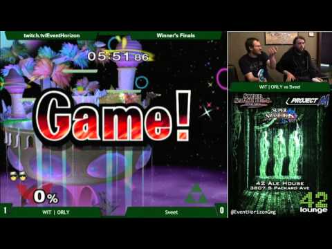 Construct 49 - WIT|ORLY(Falcon) vs Sveet(Sheik/Fox) - Melee WF