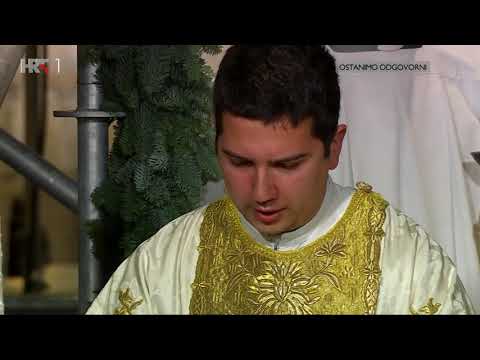 Božićno Evanđelje - U početku bijaše Riječ (starohrvatski napjev)