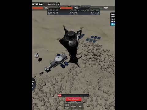 I dock Aresonius into Ceres base, and this happens | Roblox - Space Sailors