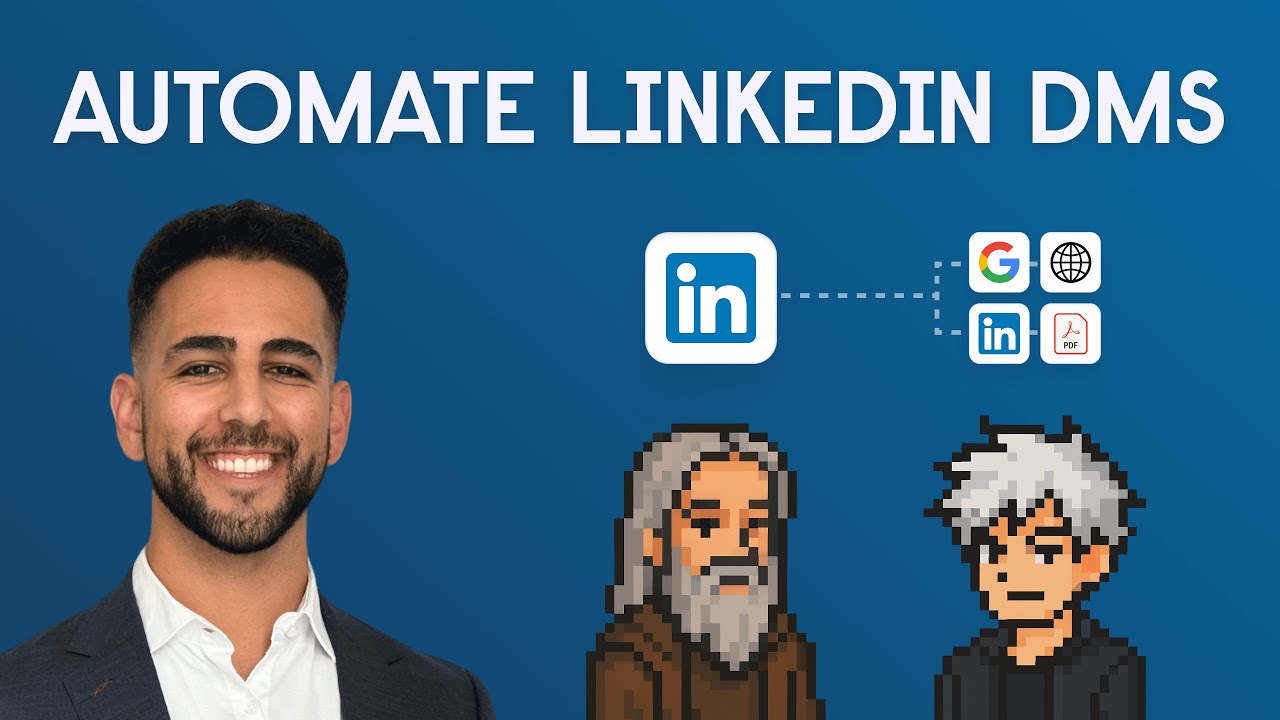 How I Automated LinkedIn DM Outreach with 2x AI Agents (Free Template Included)