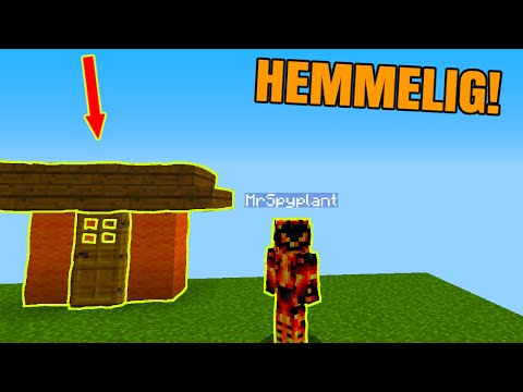 Mrspyplant's Hemmelige Base!! - (DANSK MINECRAFT)