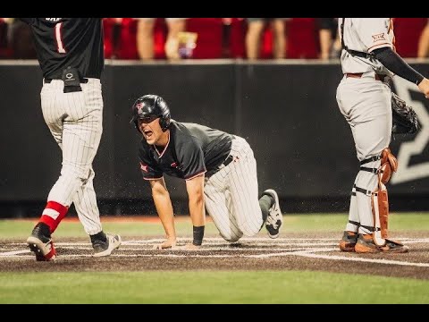 Texas Tech Baseball: Kurt Wilson Steals Home to Down Texas in the 10th | 2022