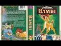 Opening To Bambi 1997 VHS