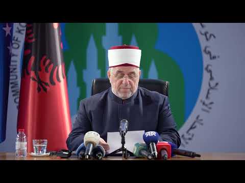 Myftiu Naim ef. Tërnava uron me rastin e ardhjes së Ramazanit