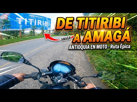 De Titiribí a Amagá: Ruta en Moto por Antioquia