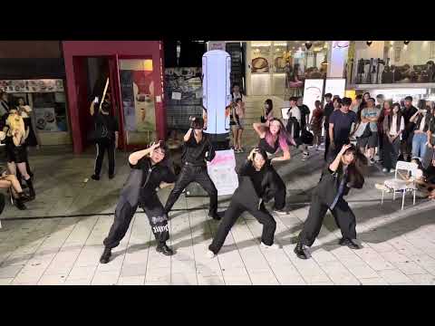 HONGDAE K-POP BUSKING (Mainland Chinese Group) - [Tomorrow X Together] Good Boy Gone Bad