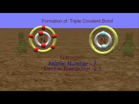 Formation of Triple Covalent Bonds