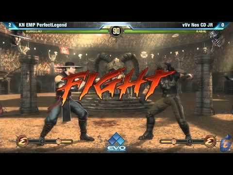 EVO 2012 Mortal Kombat - GRAND FINAL - KN EMP PerfectLegend Vs. vVv Nos CD JR