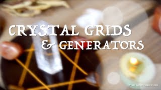 Crystal Grids &amp; Generators ~ The White Witch Parlour