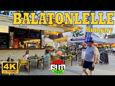 Balatonlenne Balaton Hungary 🇭🇺 2022 Summer vacation [33 min] 4K HDR