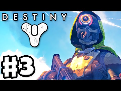 Destiny - Gameplay Walkthrough Part 3 - Patrol Cosmodrome Online Multiplayer (PS4, Xbox One)