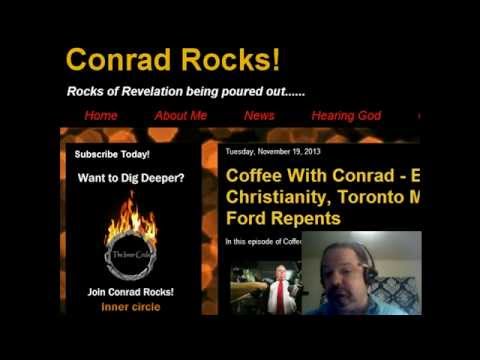 Coffee with Conrad - Chuck Pierce Honeycomb Aglow Prophecy - digging deeper
