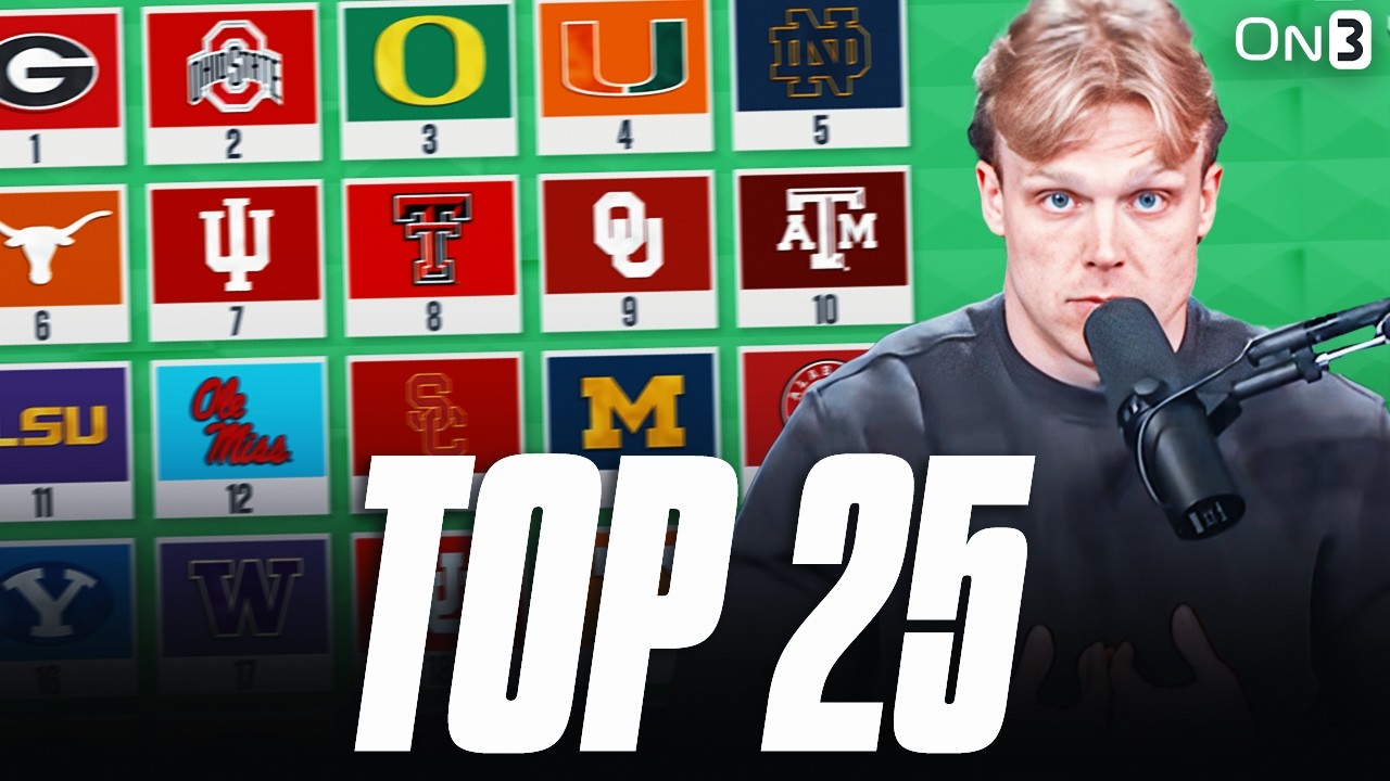 College Football Post Spring Top 25 Rankings