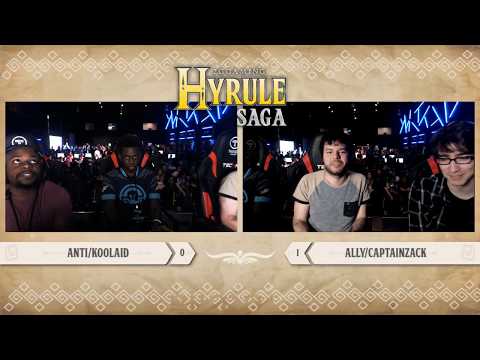 Hyrule Saga - ANTi/Koolaid Vs. Ally/CaptainZack Losers Side - Smash 4