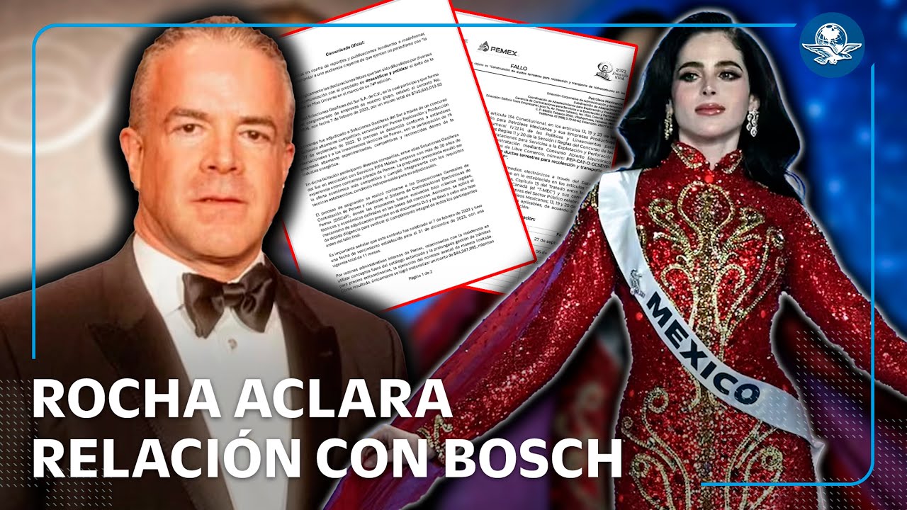 Raúl Rocha Cantú niega vínculo entre contrato con Pemex y triunfo de Fátima Bosch