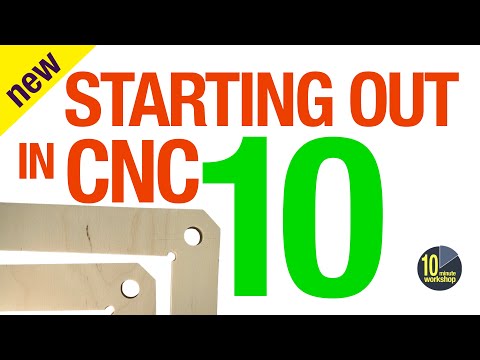 Starting Out in CNC P10 Clamping Squares video 394