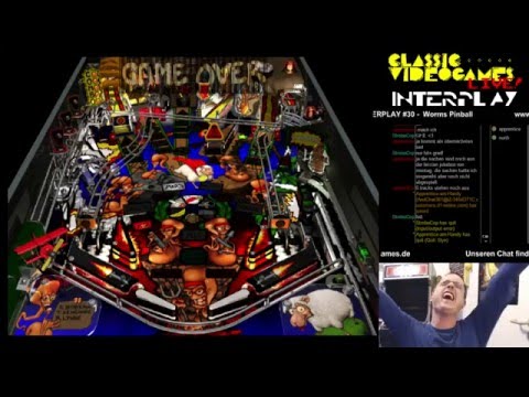 CVG LIVE! INTERPLAY #30 - Worms Pinball - Kurze Highscore Jagd