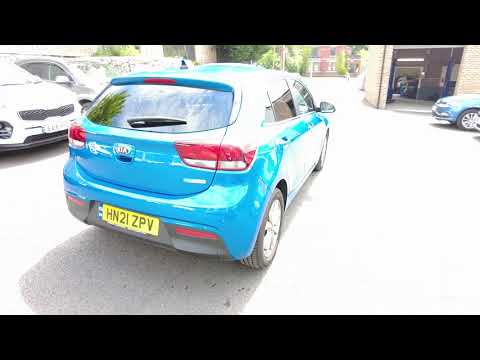 2021 Kia Rio 1.0 T-GDi 48V 3 in Azure Blue