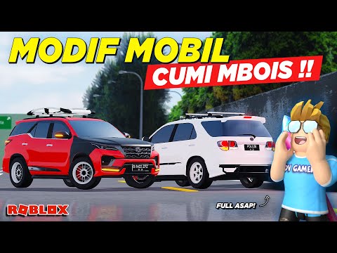 MODIFIKASI MOBIL CUMI MBOIS FULL ASAP !! MOBIL LIMITED CDID UPDATE - Roblox Indonesia
