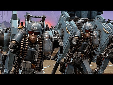 Imperial Guard (Cadians) vs Orks! - Astartes Mod 3.2 | Warhammer 40K: Dawn of War 2: Retribution