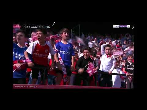Gol de Suso (Sevilla 2-2 Espanyol)