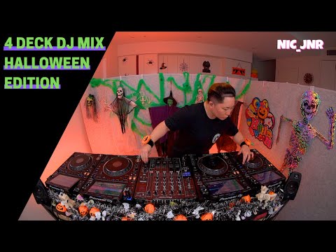 NIC_JNR - 4 DECKS in the mix 'Halloween Edition'