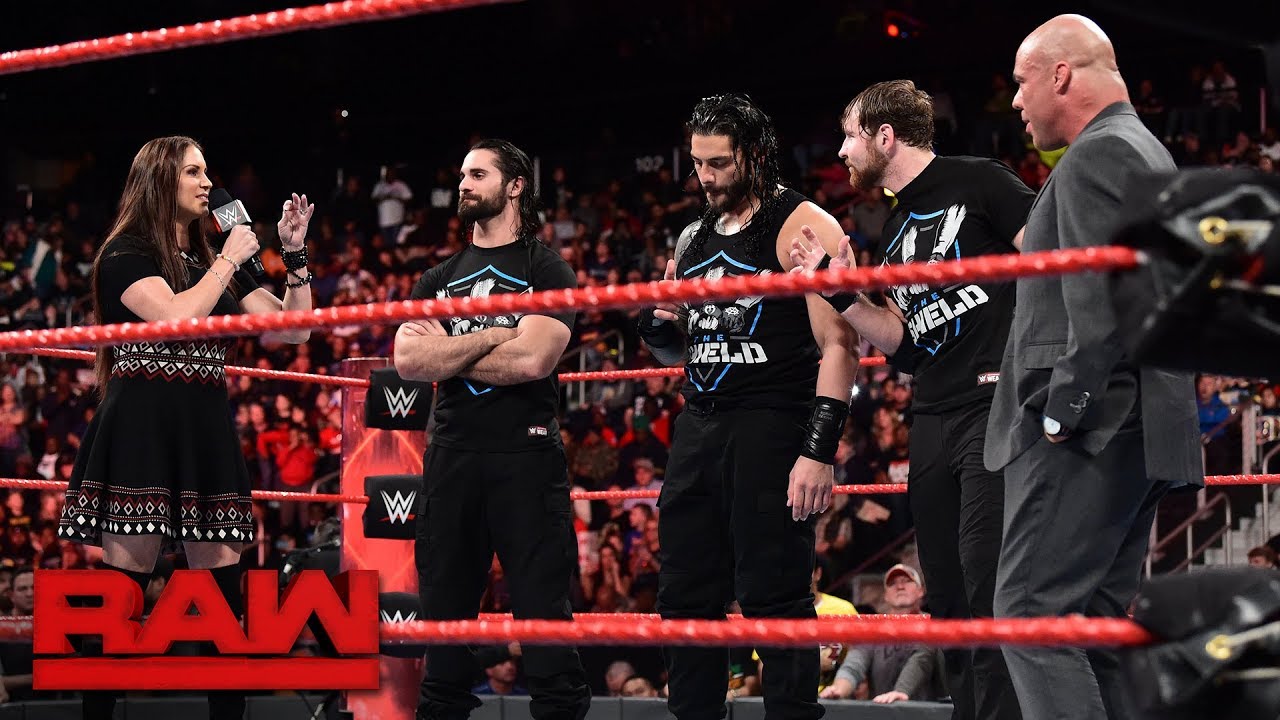 Stephanie McMahon questions Kurt Angle's leadership: Raw, Nov. 13, 2017