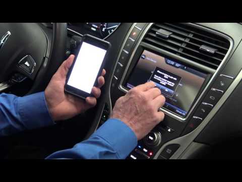 How to pair a smartphone to a Ford or Lincoln via SYNC system