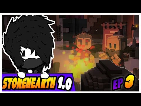 Stonehearth 1.0 - How to Build Roofs - The Northern Alliance - Ep 3