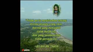 Download lagu Tidak perlu menjelaskan siapa dirimu | Ali bin Abi Thalib #shorts mp3