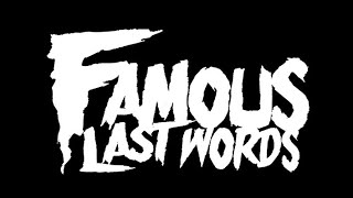 Famous Last Words - Hell In The Headlights Lyrics [With My Characters singing] [Cast In Description]