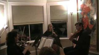 Mozart String Quartet No. 8 K. 168 in F - II. Andante - Serata Quartet