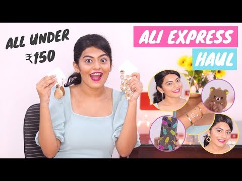AliExpress Jewellery & Accessories Haul!! Everything Under ₹150 | Dhwani Bhatt
