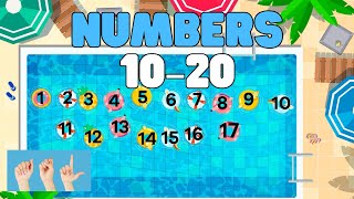ASL Numbers 10–20