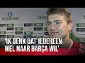 Matthijs de Ligt is blij voor Frenkie de Jong