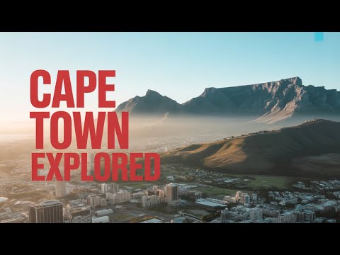 Cape Town, South Africa From Above | Clean 4K Aerial City & Coast Views