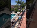Amazing backyard at our new listing in Del Mar! #realestate #justlisted #sandiego #travel #delmar