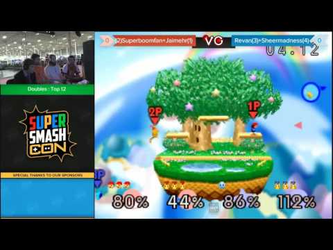 SSC 2016 Smash 64 Doubles - SuPeRbOoMfAn & JamieHR Vs. Revan & Sheermadness - SSB64 WQ