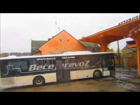 Srbobran, voznja kroz grad