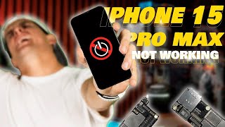15 Pro Max NO POWER 😖 | This is how you fix it