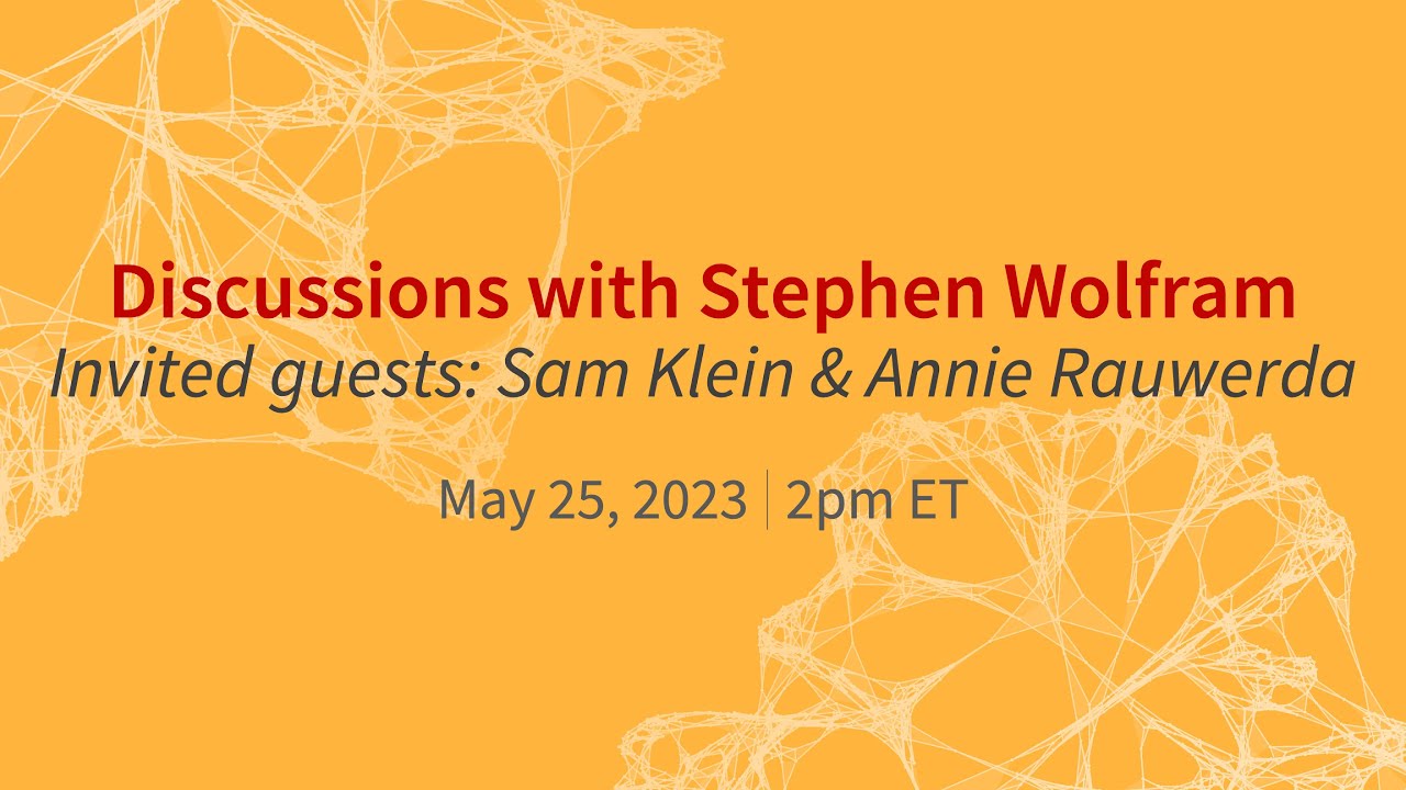A Discussion with Wikipedians Sam Klein & Annie Rauwerda