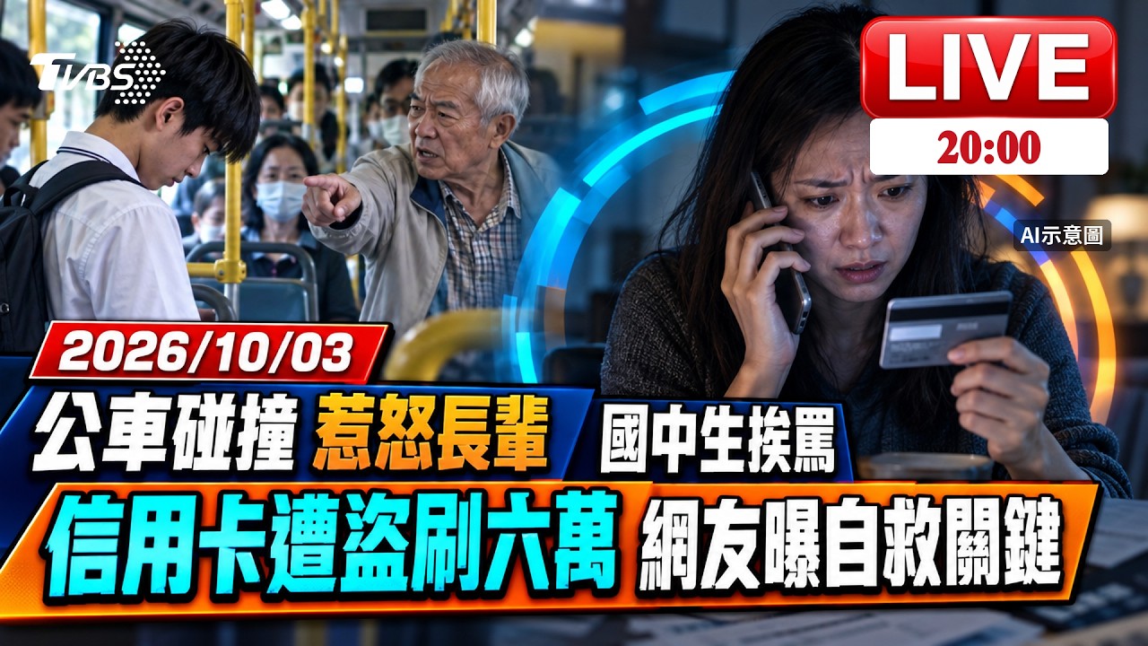 【LIVE】背包碰一下！ 國二生遭阿北怒罵嗆「我混過的啦」 僅1人解圍 「沒輸驗證碼」被盜刷6萬 女2度反映銀行無效