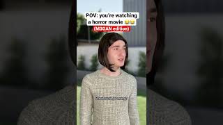 Horror movie trailers be like #shorts #funny #comedy