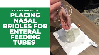 Placing Nasal Bridles for Enteral Feeding Tubes