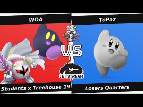 Students x Treehouse 19 Losers Quarters - WOA (Meta Knight, Kirby) Vs ToPaz (Kirby) - SSBU