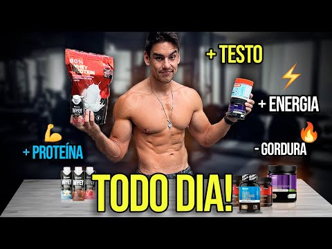 5 Suplementos que mudaram VISUALMENTE meu shape NATURAL!