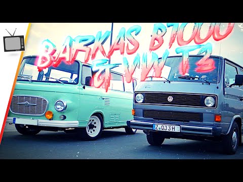 Team Barkas or T3? We put them side by side. Two iconic vans compared.